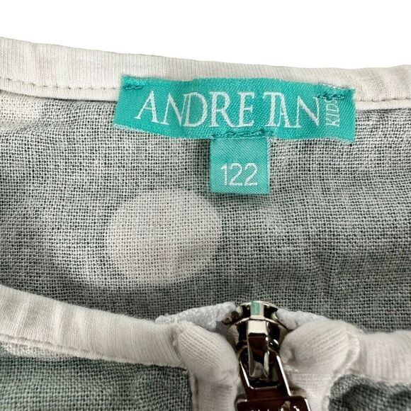 Andre Tan Long Sleeve Zip Jacket Top size 122 - Picture 4 of 9